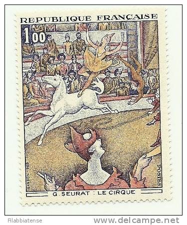 1969 - Francia 1588A Circo    ---- - Cirque