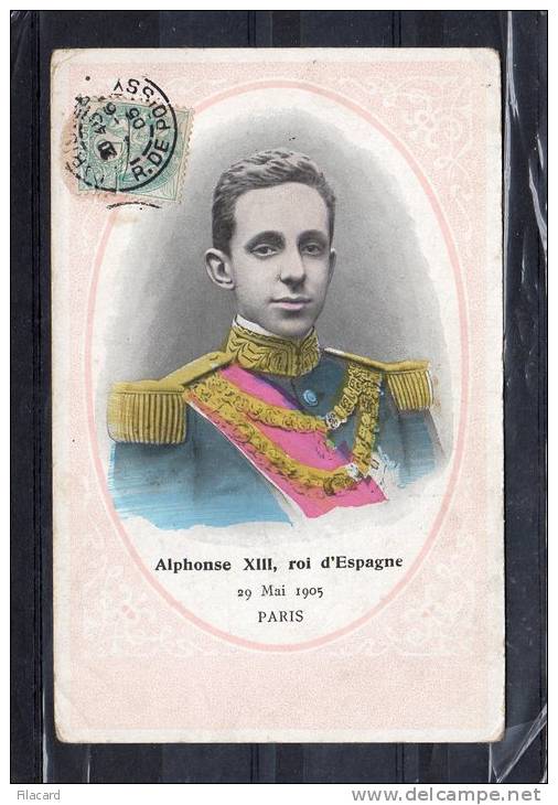24068  Francia,   Paris,  29 Mai  1905,  Alphonse  XIII,  Roi  D" Espagne,  VG  1905 - Autres & Non Classés