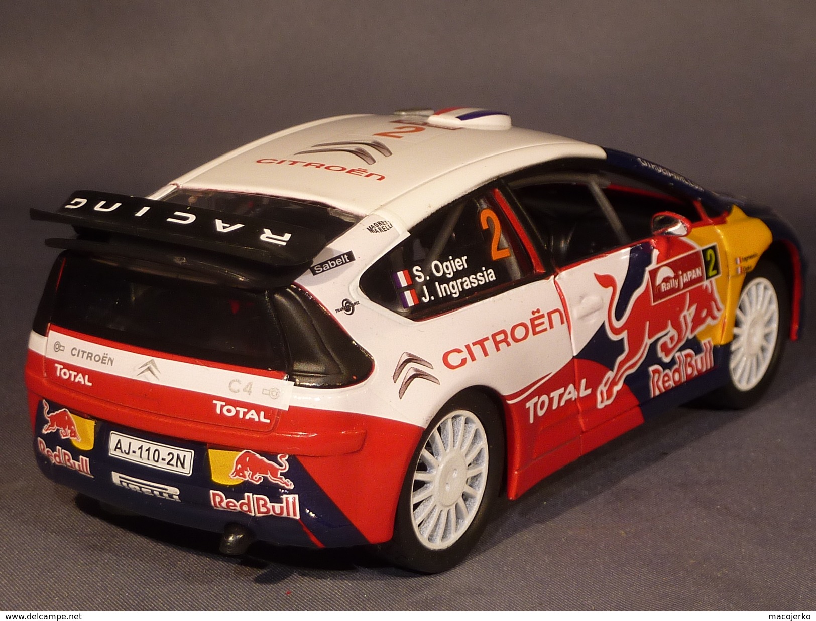 Saico 33701MB, Citroën C4 WRC Rally Japan 2010, Ogier - Ingrassia, 1:32 - Autres & Non Classés