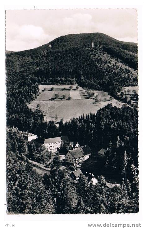 D2651    BAD GRIESBACH : Múttersanatorium St Anna Mit Blick Zum Habererturm - Bad Peterstal-Griesbach