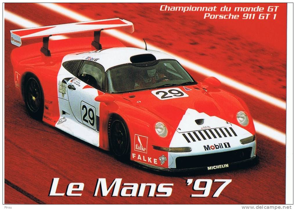 PORSCHE 911 GT 1 CHAMPIONNAT DU MONDE GT LE MANS 1997 - Altri & Non Classificati