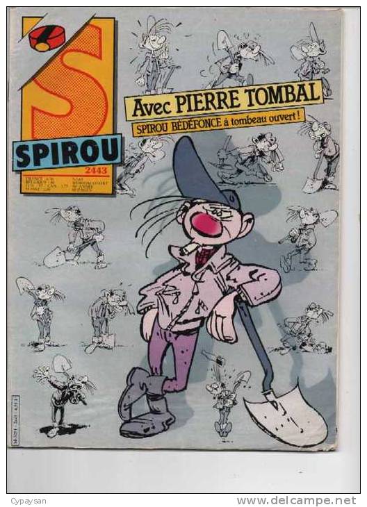 SPIROU MAGAZINE N° 2443 1985 - Spirou Magazine