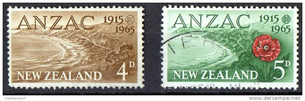 New Zealand 1965 Anzac Used - Oblitérés