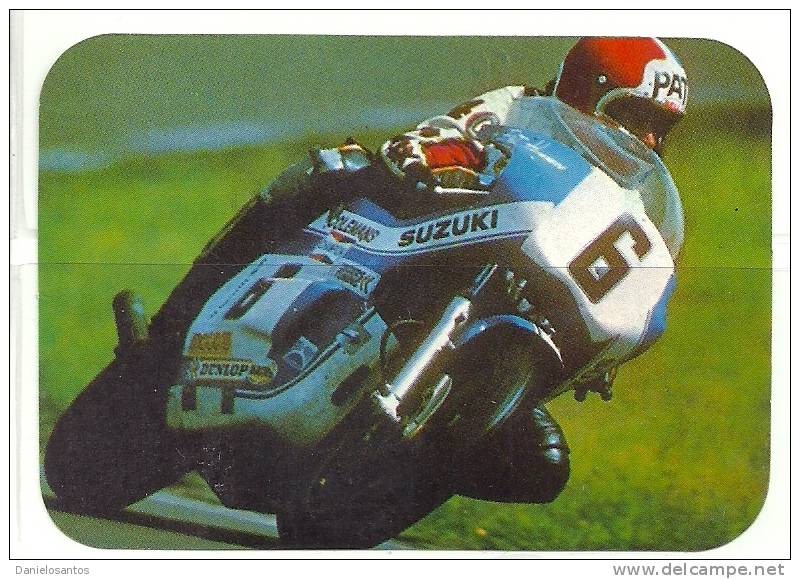 1985 Pocket Poche Bolsillo Calender Calandrier Calendario  Motorbikes Motorcycles Motos  Suzuki - Big : 1981-90