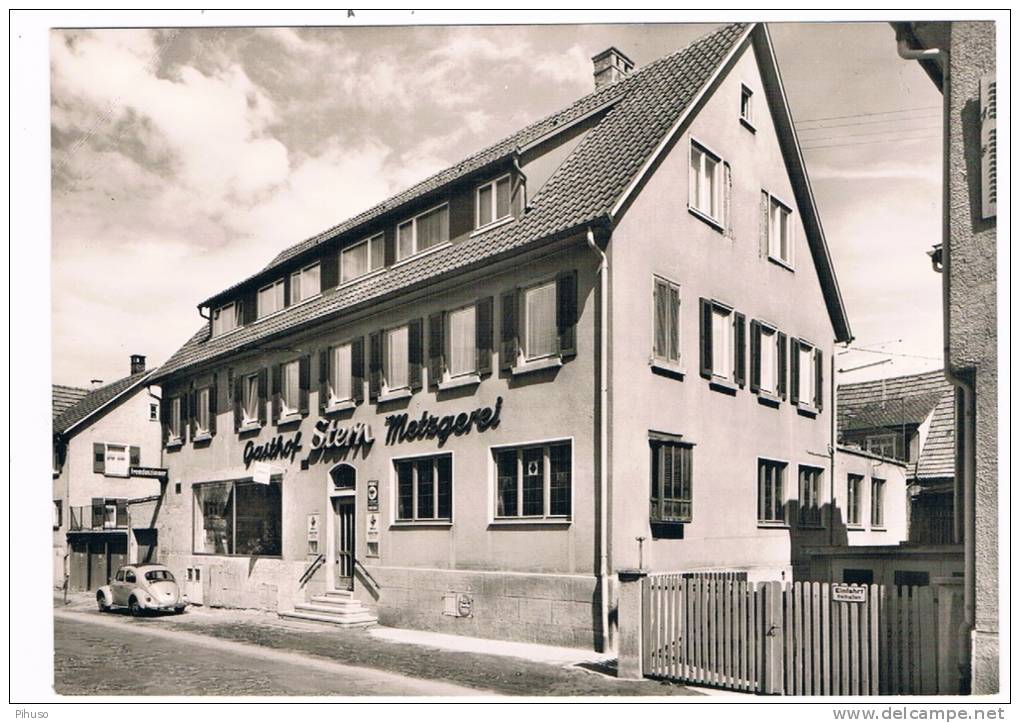 D2682   FRICKENHAUSEN / NÜRTLINGEN : Gasthof Zum Stern - Esslingen