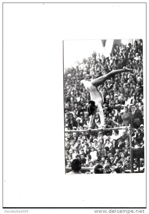 Zs20284 Real Photo Romania Olympic Team Montreal Gymnastique  1976 Not Used Perfect Shape - Gymnastique