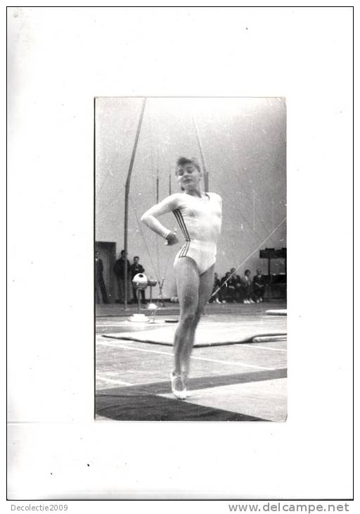 Zs20287 Real Photo Romania Olympic Team Montreal Gymnastique  1976 Not Used Perfect Shape - Gymnastique