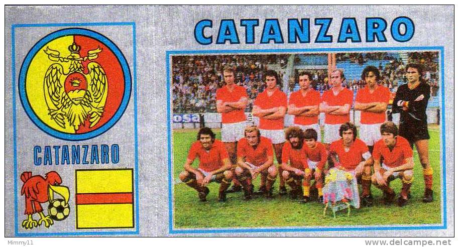 Figurine Panini 1974 /75... Scudetto Del Catanzaro - Edizione Italiana