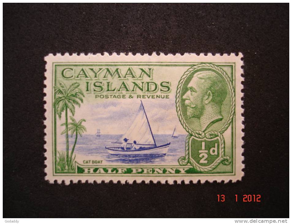 Cayman Is. 1935  K. George V    1/2d     SG97   MH - Cayman Islands