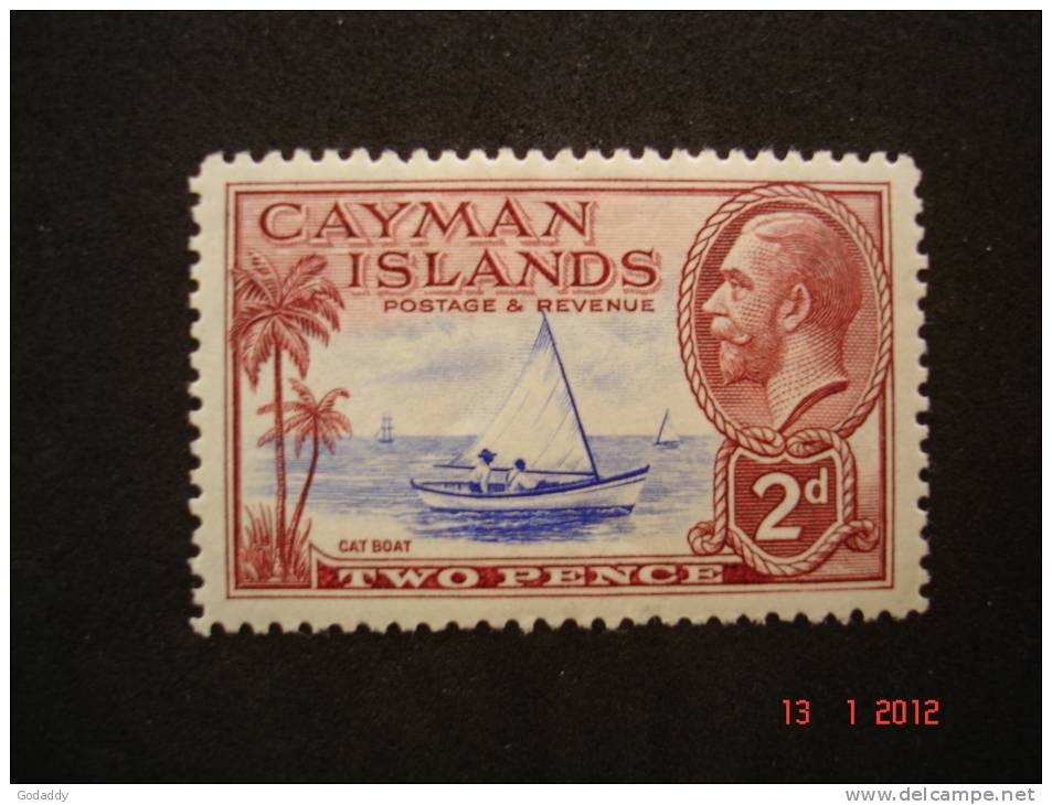 Cayman Is. 1935  K. George V    2d     SG100   MH - Kaaiman Eilanden