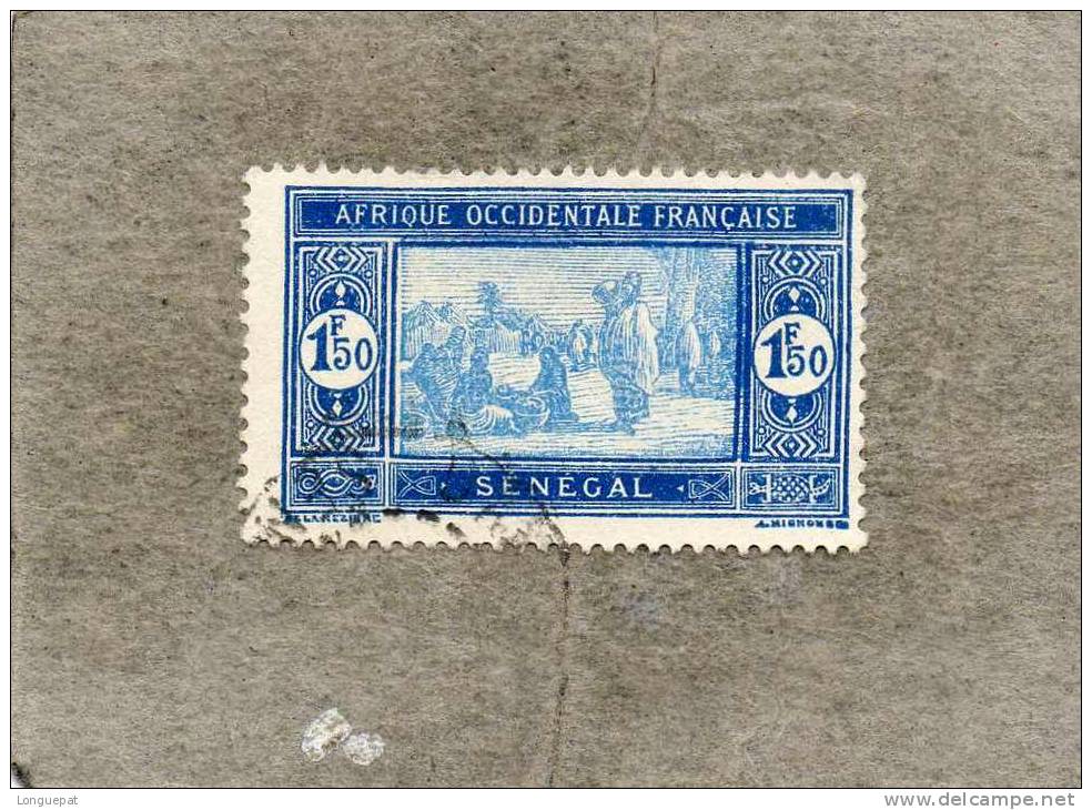 SENEGAL : Paysage :Marché Indigène, Et Femmes Indigènes - - Used Stamps