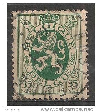 BELGIE BELGIQUE 283 Cote 0.15€ ANSEREMME - 1929-1937 Heraldic Lion