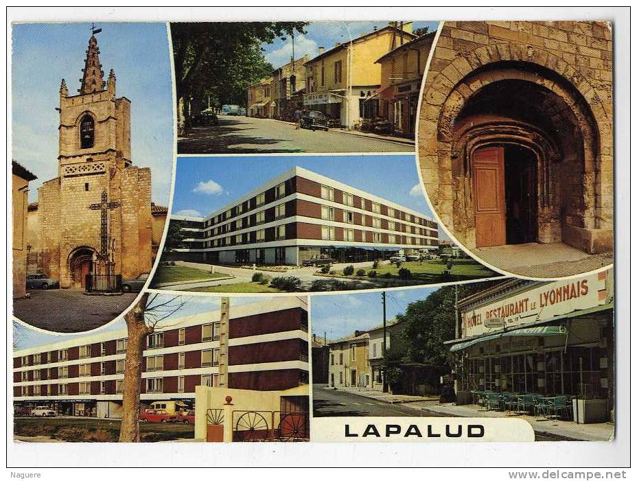 84  LAPALUD  -  CPM 1960 / 70  -  MULTIVUE - Lapalud