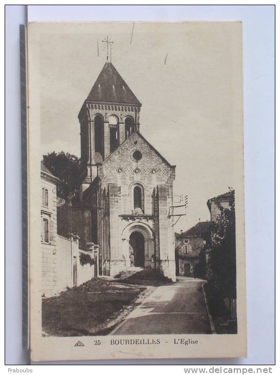 (24) - BOURDEILLES  - L'EGLISE - Altri & Non Classificati