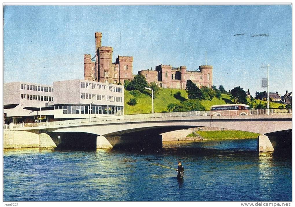 Inverness Castle And Ness Bridge - Inverness-shire