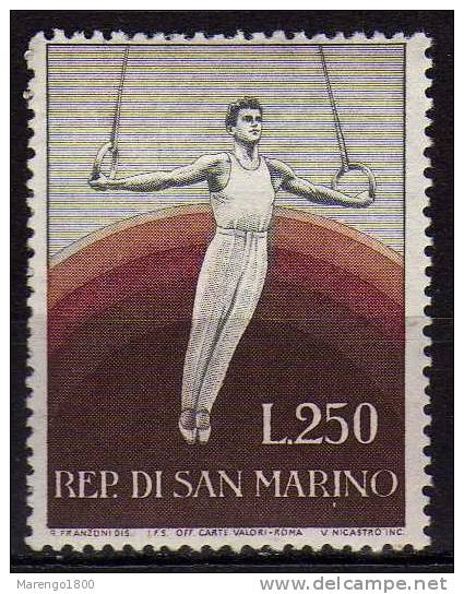 San Marino 1954 - Ginnasta **  (g2299) - Unused Stamps