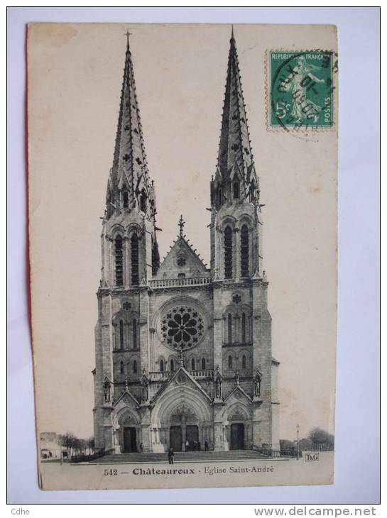 36 - BB - CHATEAUROUX - EGLISE SAINT-ANDRE - Chateauroux