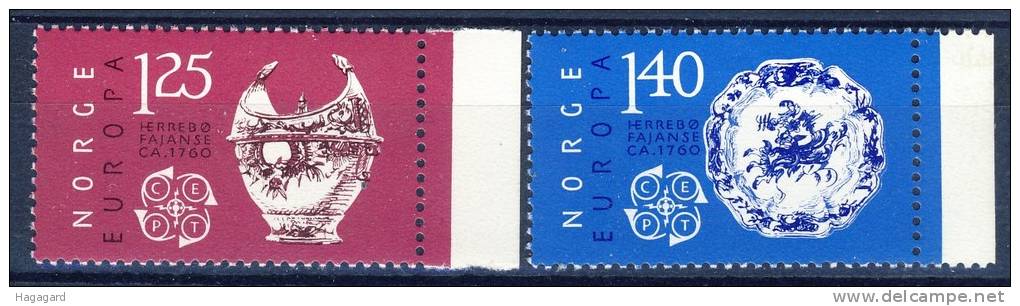 ##D1025. Norway 1976. EUROPE/CEPT. Michel 724-25. MNH(**) - Unused Stamps