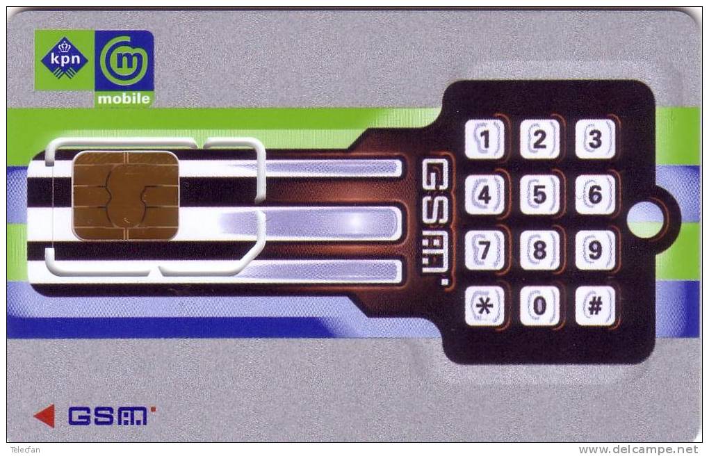 PAYS BAS NETHERLANDS CARTE MERE GSM KPN MINT NEUVE - Nachladekarten (Handy/SIM)