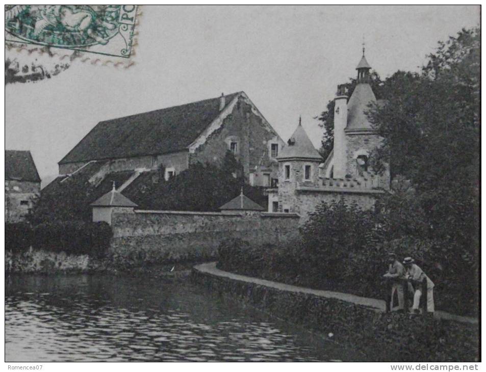 VILLENEUVE-SAINT-GEORGES (Val-de-Marne) - Vue Du Moulin De Senlis - Animée - Voyagée Le 3 Avril 1907 - Villeneuve Saint Georges