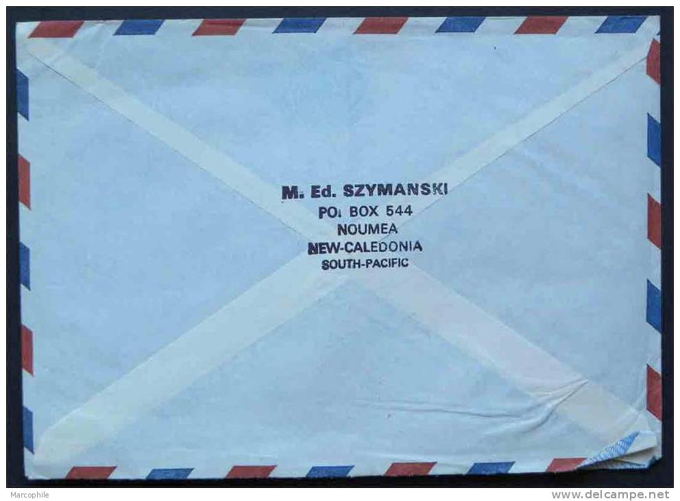 NOUVELLE CALEDONIE -  NOUMEA  / 1976  LETTRE  AVION NON PHILATELIQUE POUR L ALLEMAGNE (ref 1842) - Lettres & Documents