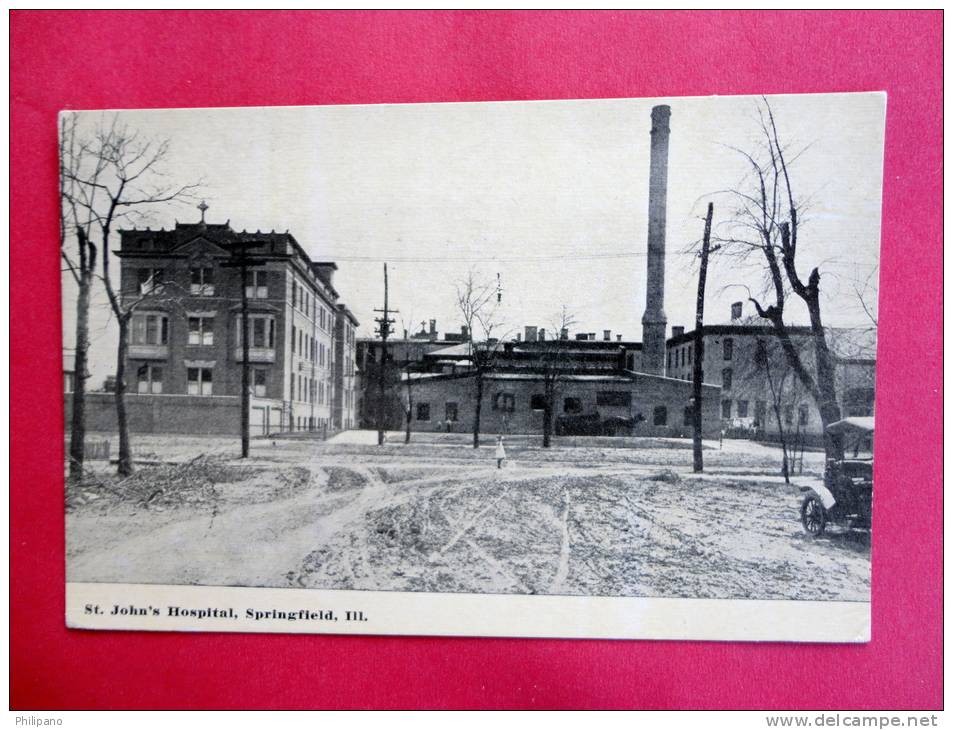 Illinois > Springfield  St Johns Hospital  Ca 1910 ---------- Ref  389 - Springfield – Illinois