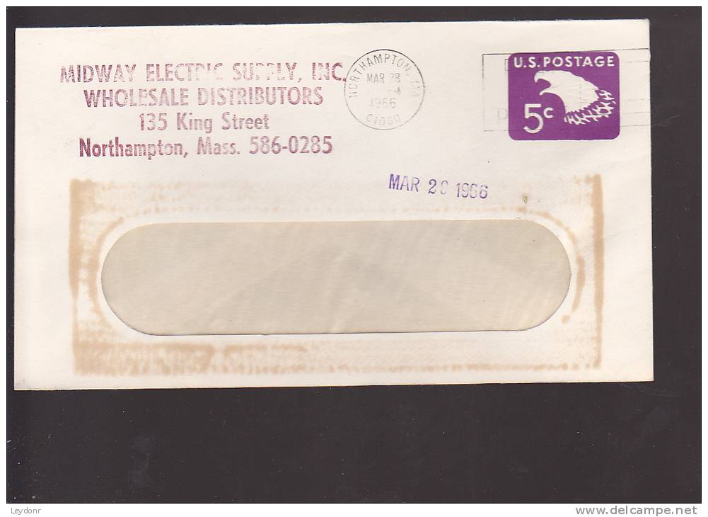 Eagle - 5 Cent - Midway Electric Supply Inc., Northampton, MASS 1966 - 1961-80