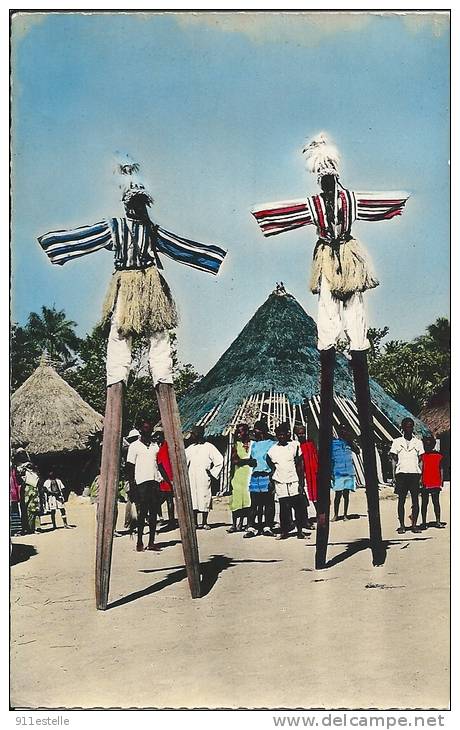 Mali-    BAMAKO - Les échassiers Du Man  ( état ) - Malí