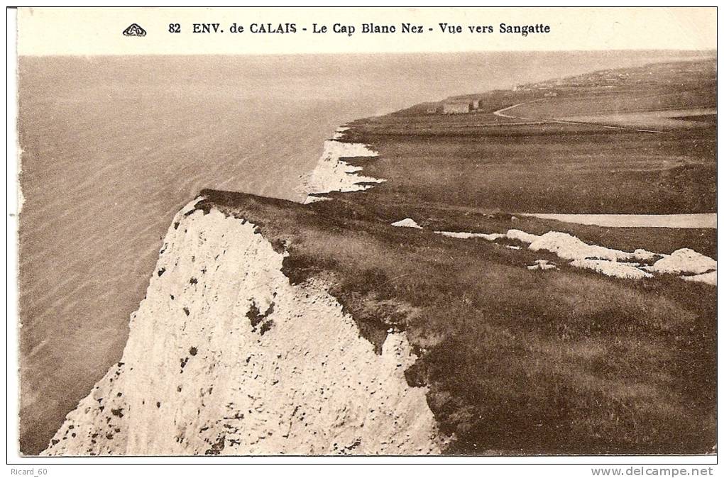 Cpa Cap Gris Nez Vers Sangatte - Sangatte