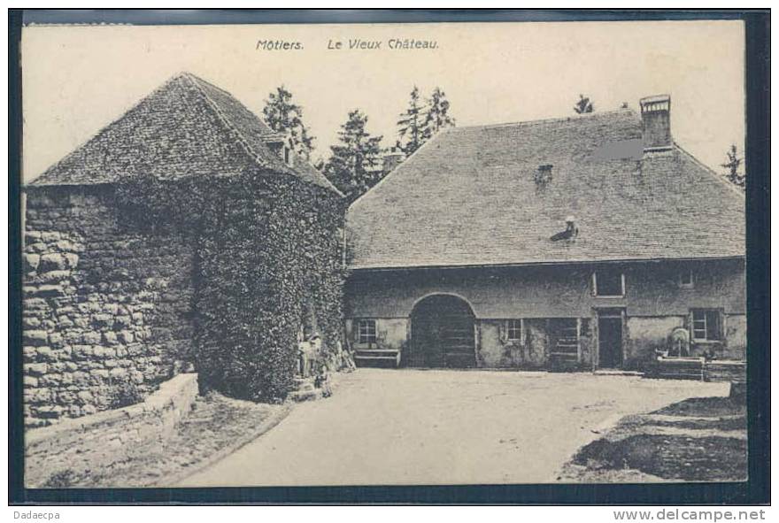 Neuchâtel, Môtiers, Le Vieux Château, Animée, - Môtiers 