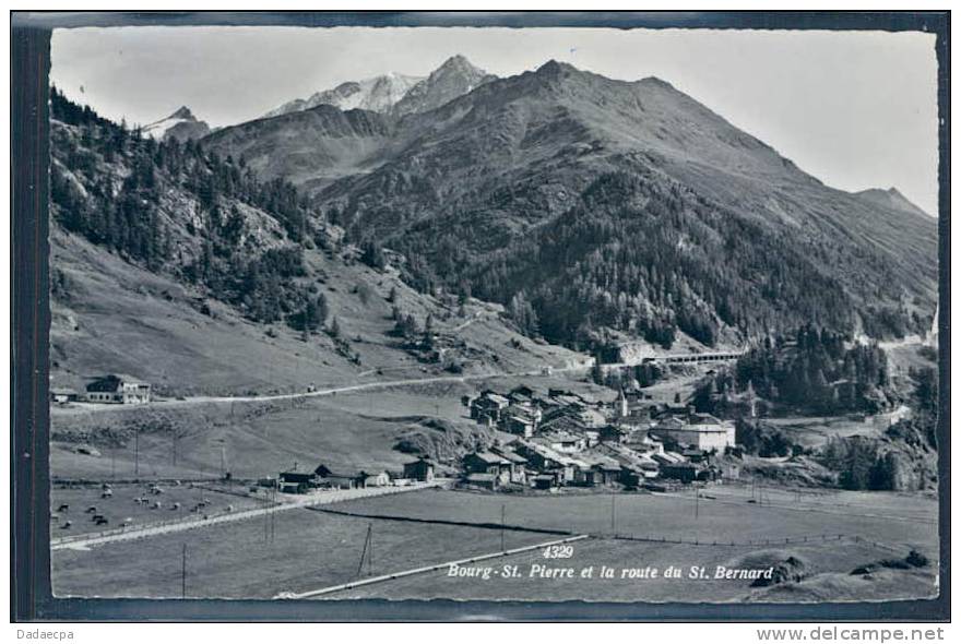 Valais, Bourg -St - Pierre Et La Route Du Grand St. Bernard, - Bourg-Saint-Pierre 