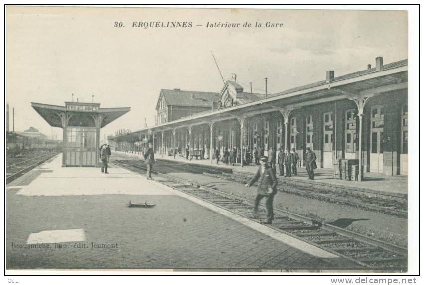 Erquelinnes - Interieur De La Gare - Erquelinnes