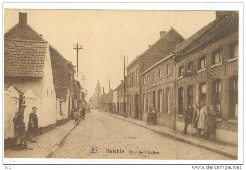 Helchin - Rue De Leglise - Espierres-Helchin - Spiere-Helkijn