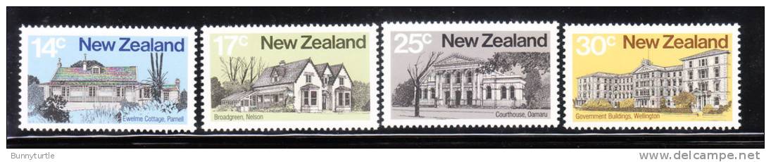 New Zealand 1980 Early NZ Architecture MNH - Unused Stamps