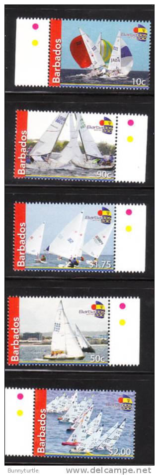 Barbados 2010 Sailing Boat Transport MNH - Barbades (1966-...)