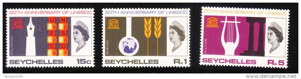 Seychelles 1966 UNESCO Anniversary Issue Omnibus Mint - Seychellen (...-1976)
