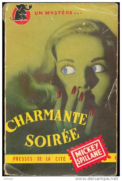UN MYSTERE N° 75- EO -1952 - SPILLANE - CHARMANTE SOIREE - Presses De La Cité