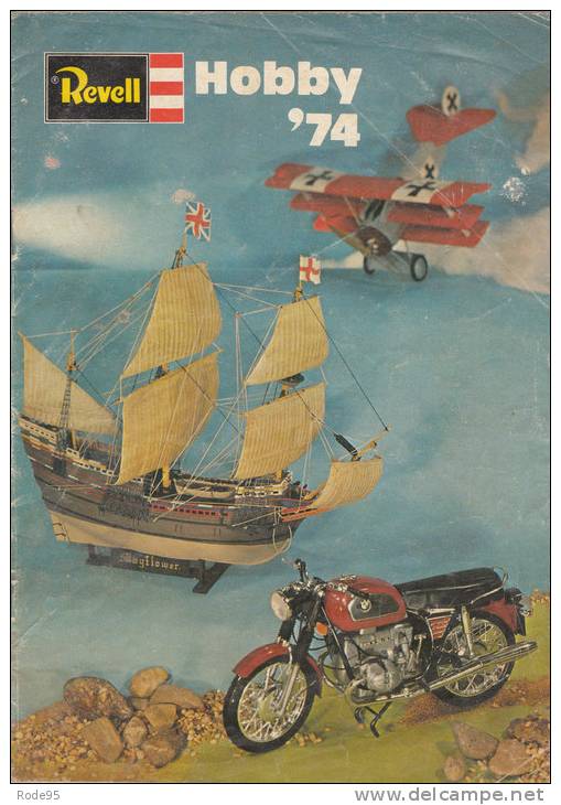 CATALOGUE MAQUETTE REVELL HOBBY 74 MODELISME  Levallois Perret - Francia