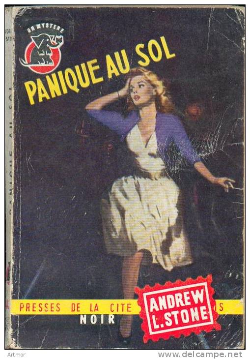 UN MYSTERE N° 435 -EO -1958 - STONE - PANIQUE AU SOL - Presses De La Cité
