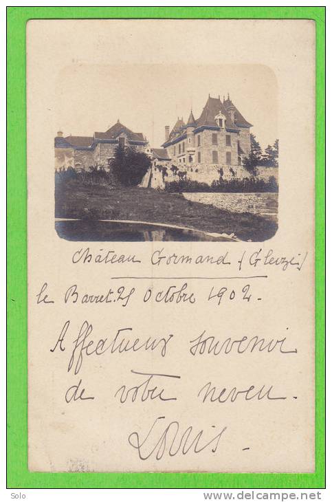 GLEIZE - Château Gormand (Titre Uniquement Manuscrit) - Gleize