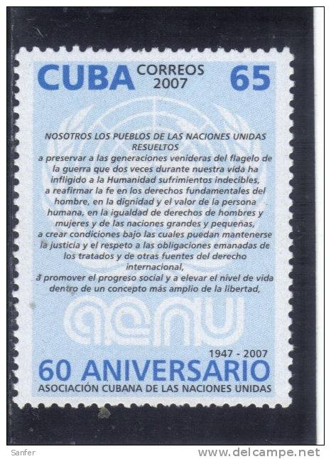 Cuba  -  2007  -  Edifil - 4465 ( ** ) MNH - Unused Stamps