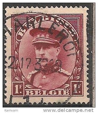 BELGIE BELGIQUE 317 Cote 0.25€ CHARLEROI - 1931-1934 Kepi