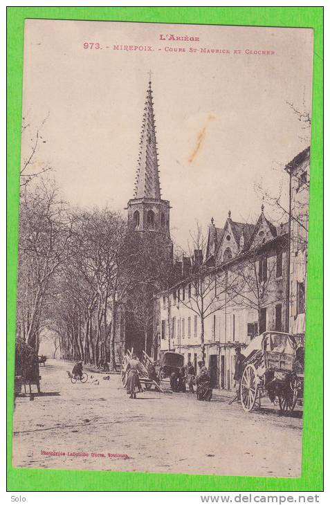 MIREPOIX - Cours St-Maurice Et Clocher - Mirepoix