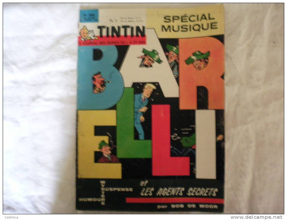 TINTIN LE JOUNAL DES JEUNES N°800 20 FEVRIER 1964 - Tintin