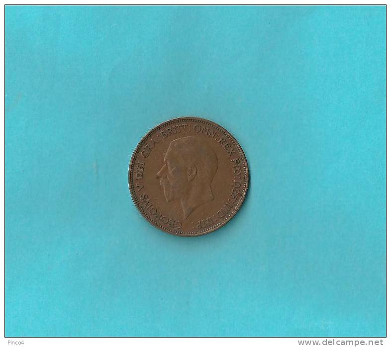 GRAN BRETAGNA  ONE PENNY 1936 - D. 1 Penny