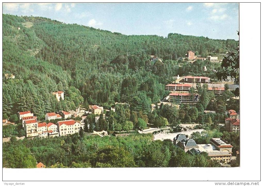 CP, 07, Vals-les-Bains, Les Thermes Et Le Nouvel Hopital, 1977, Voyagée - Vals Les Bains