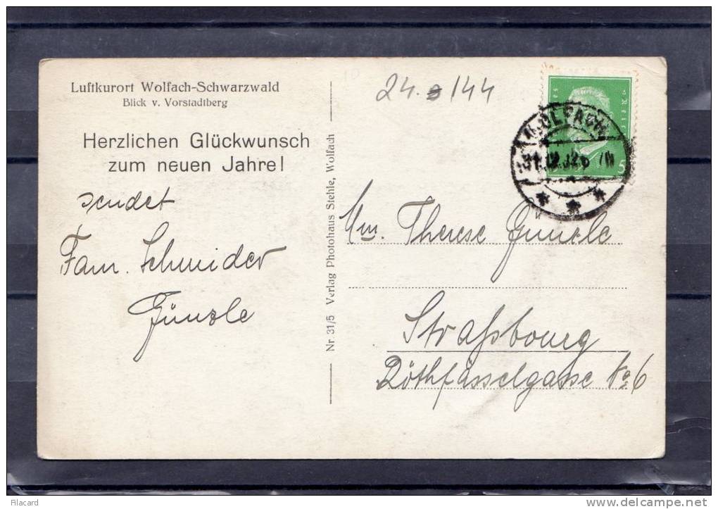 24144   Germania,  Wolfach,  VG  1912 - Wolfach