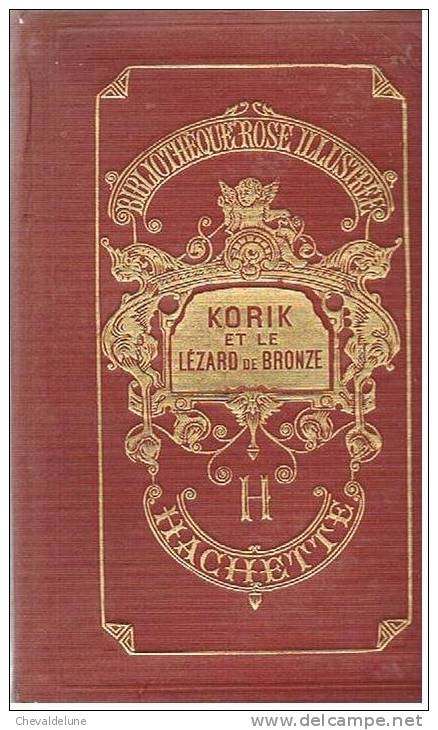 [ENFANTINA] PATRICIA LYNCH : KORIK ET LE LEZARD DE BRONZE ILLUSTRATIONS LILY TRIBEL  1959 - Bibliothèque Rose