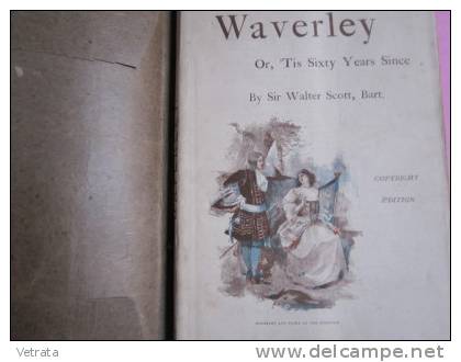 Waverley Or 'tis Sixty Years Since By Walter Scott, A & C. Black, 1890 - Andere & Zonder Classificatie