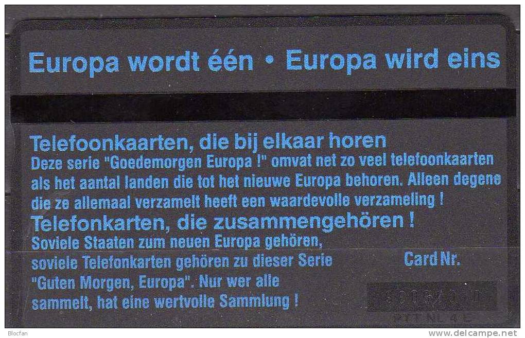 EU Binnenmarkt 1993 A Guten Morgen Europa Austria ** 12€ MINT Telefoonkaart Good Morning Europe TC 404C Of Netherlands - Oesterreich